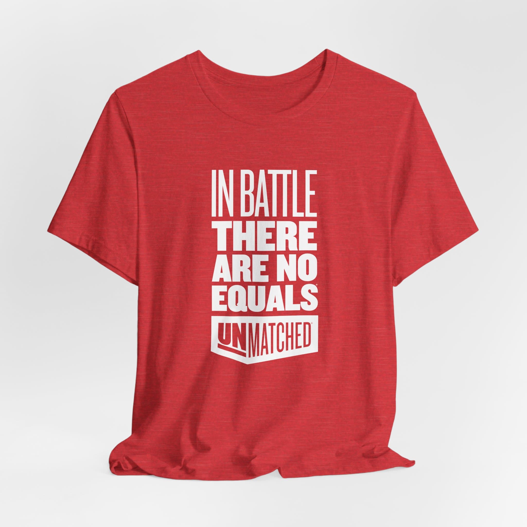 Unmatched In Battle Tagline T-shirt - thumbnail 8