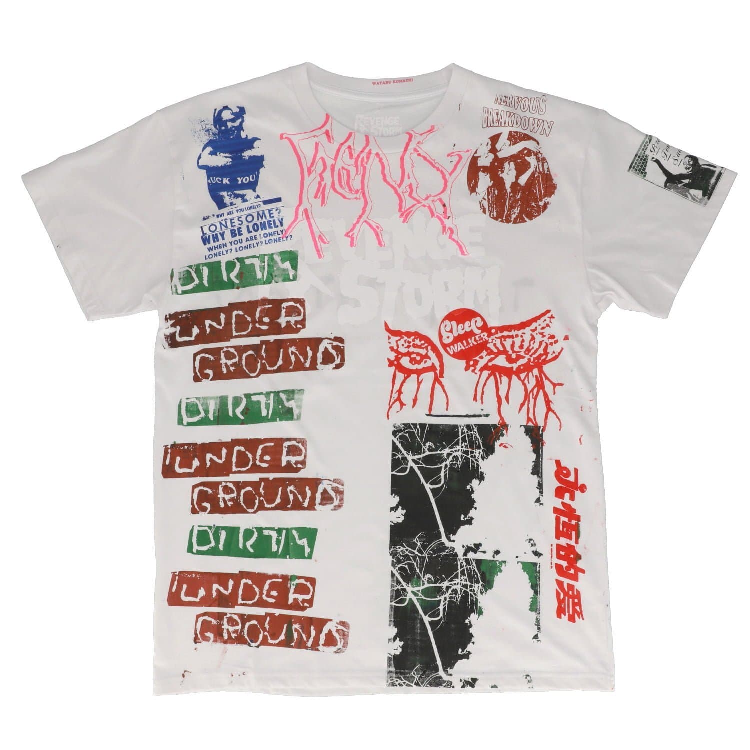 WATARU KOMACHI PRINT TEE #12