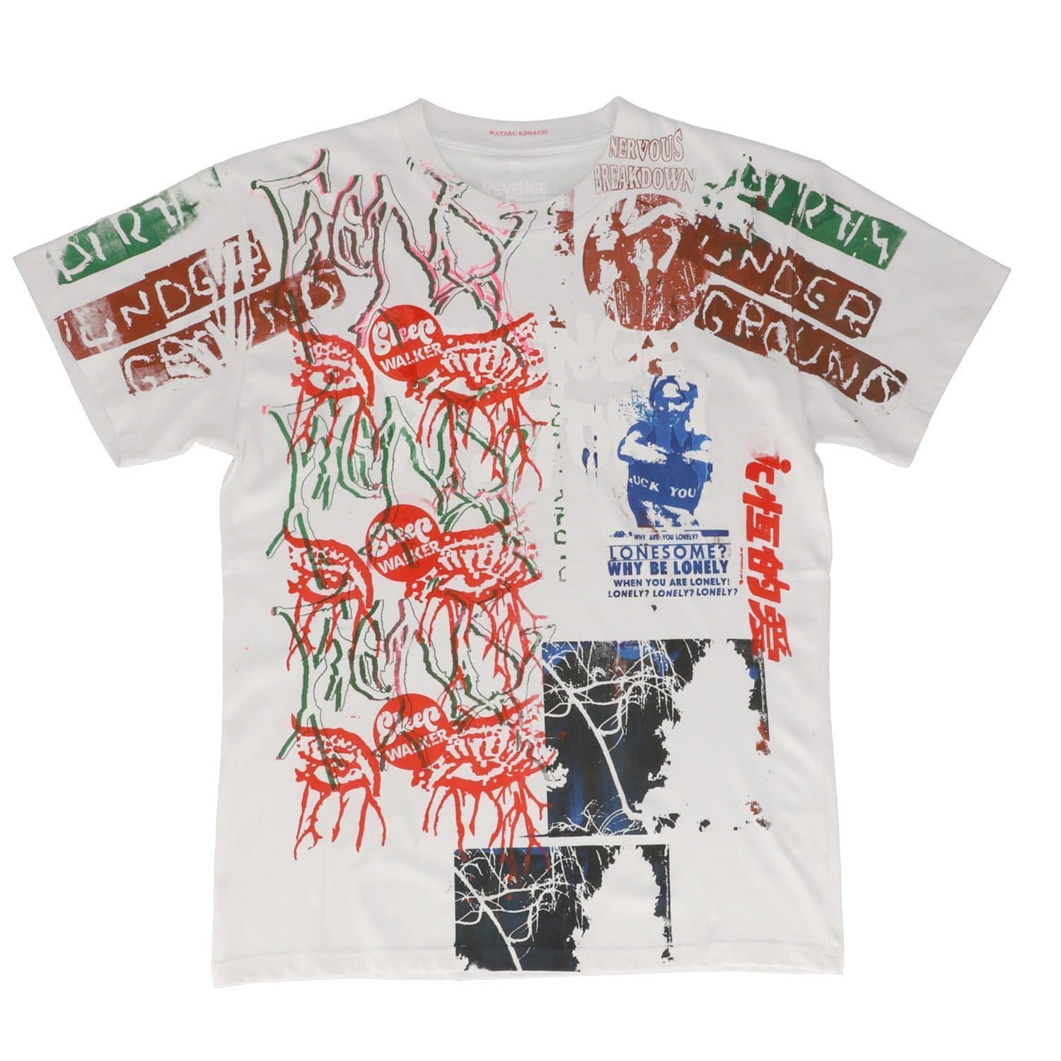 WATARU KOMACHI PRINT TEE #4