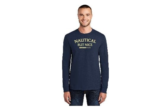 Nautical but Nice Long Sleeve T