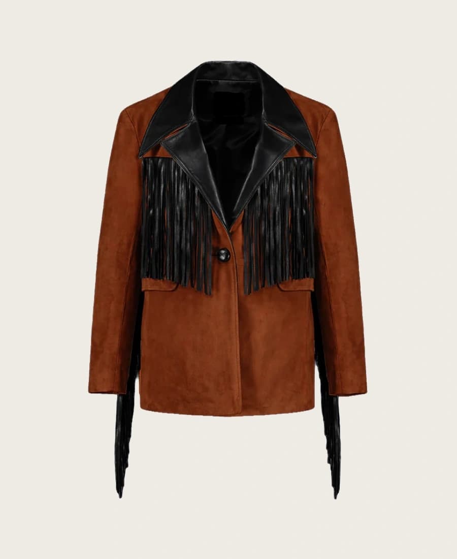 Crestwood Women’s Fringe Western Blazer