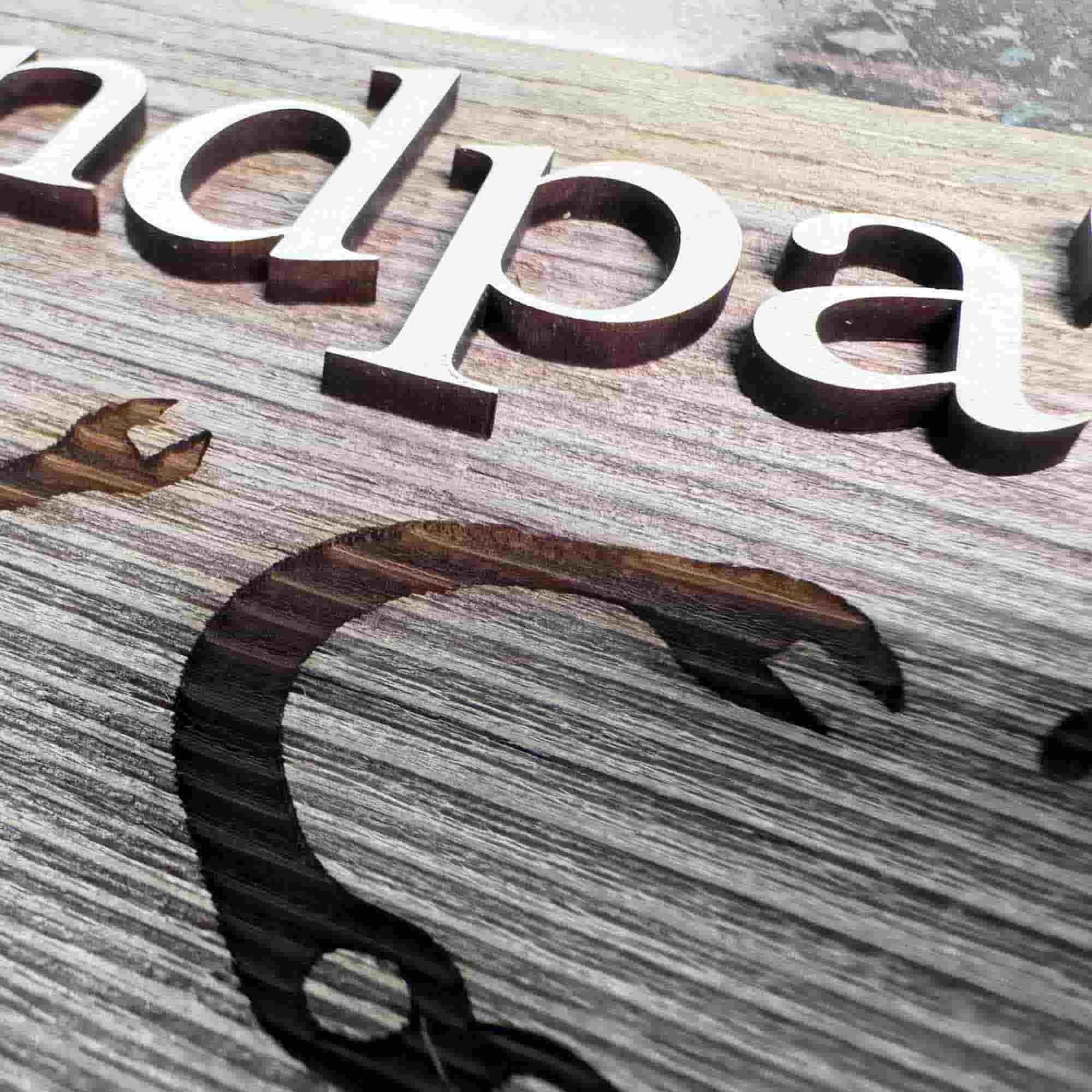 Customized Sign for Garage, Mancave, Workshop (Father’s Day gift) - thumbnail 5