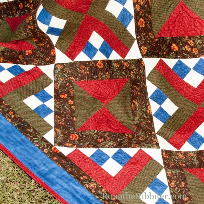 November Rain Quilt Pattern - thumbnail 4