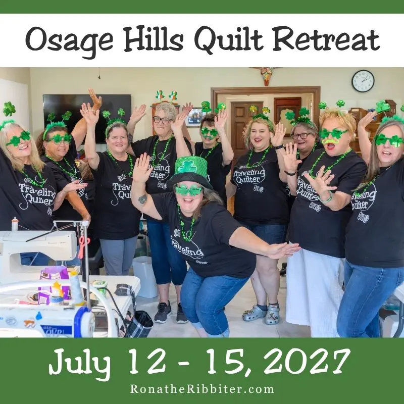 Osage Hills OK Quilt Retreat