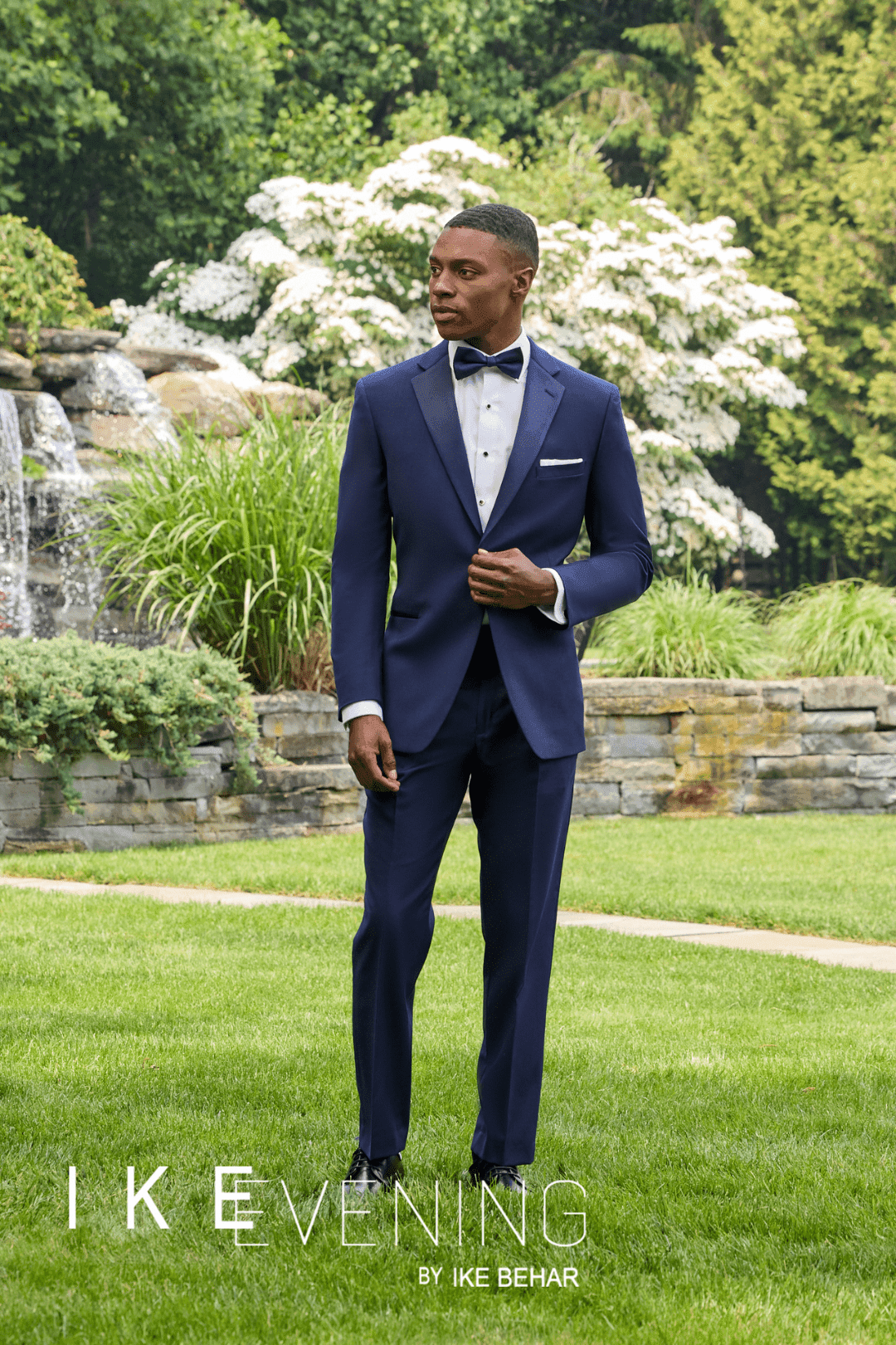 Eric Navy 1-Button Slim Fit Tuxedo - thumbnail 3