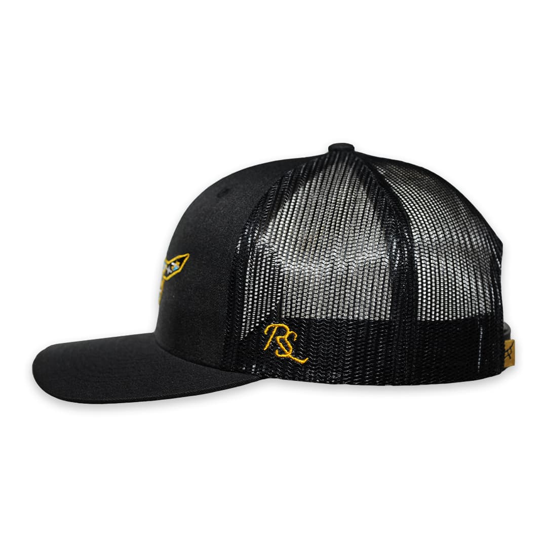 RopeSmart Desert Blue Santa Fe Logo Black Cap - thumbnail 2