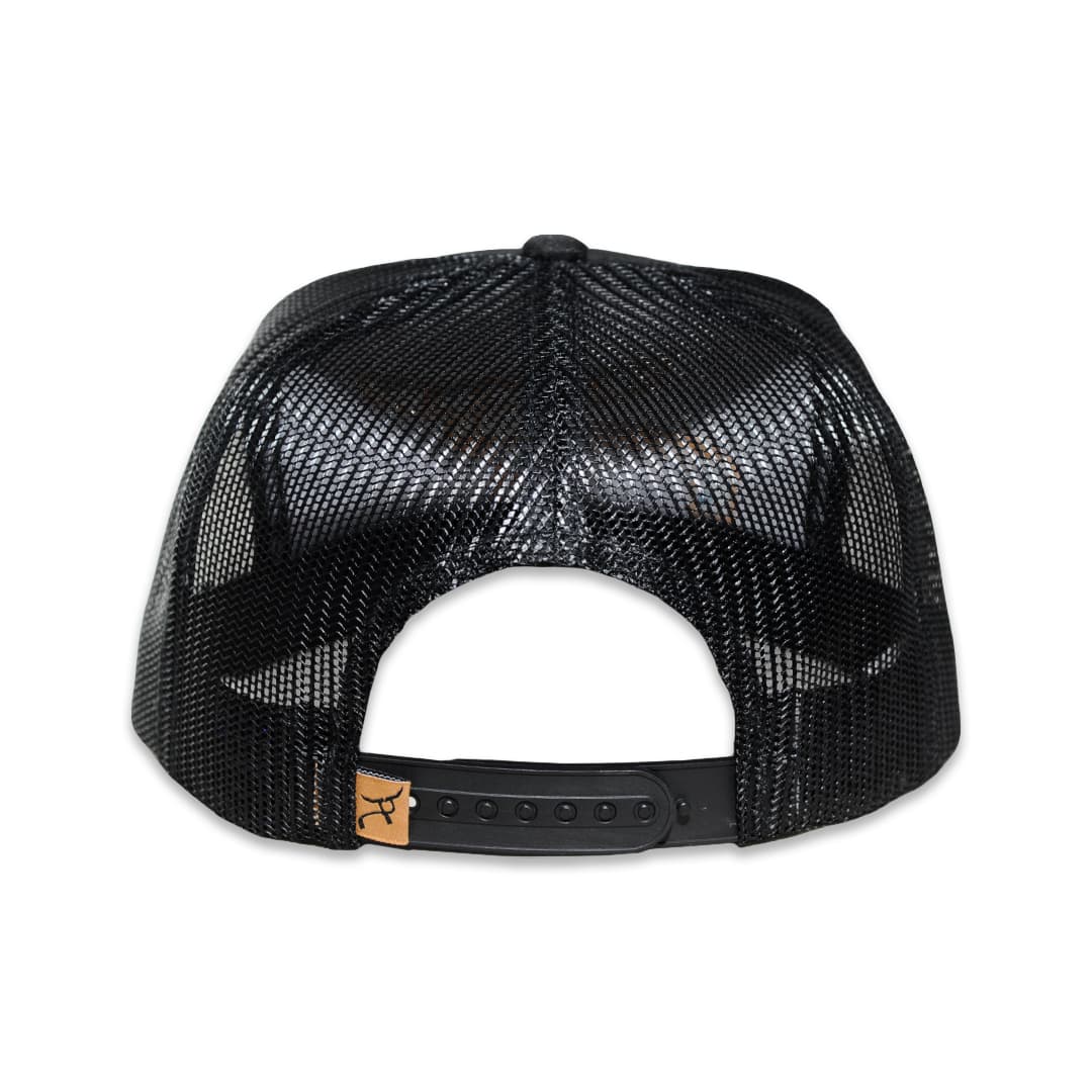 RopeSmart Desert Blue Santa Fe Black Trucker Cap - thumbnail 5
