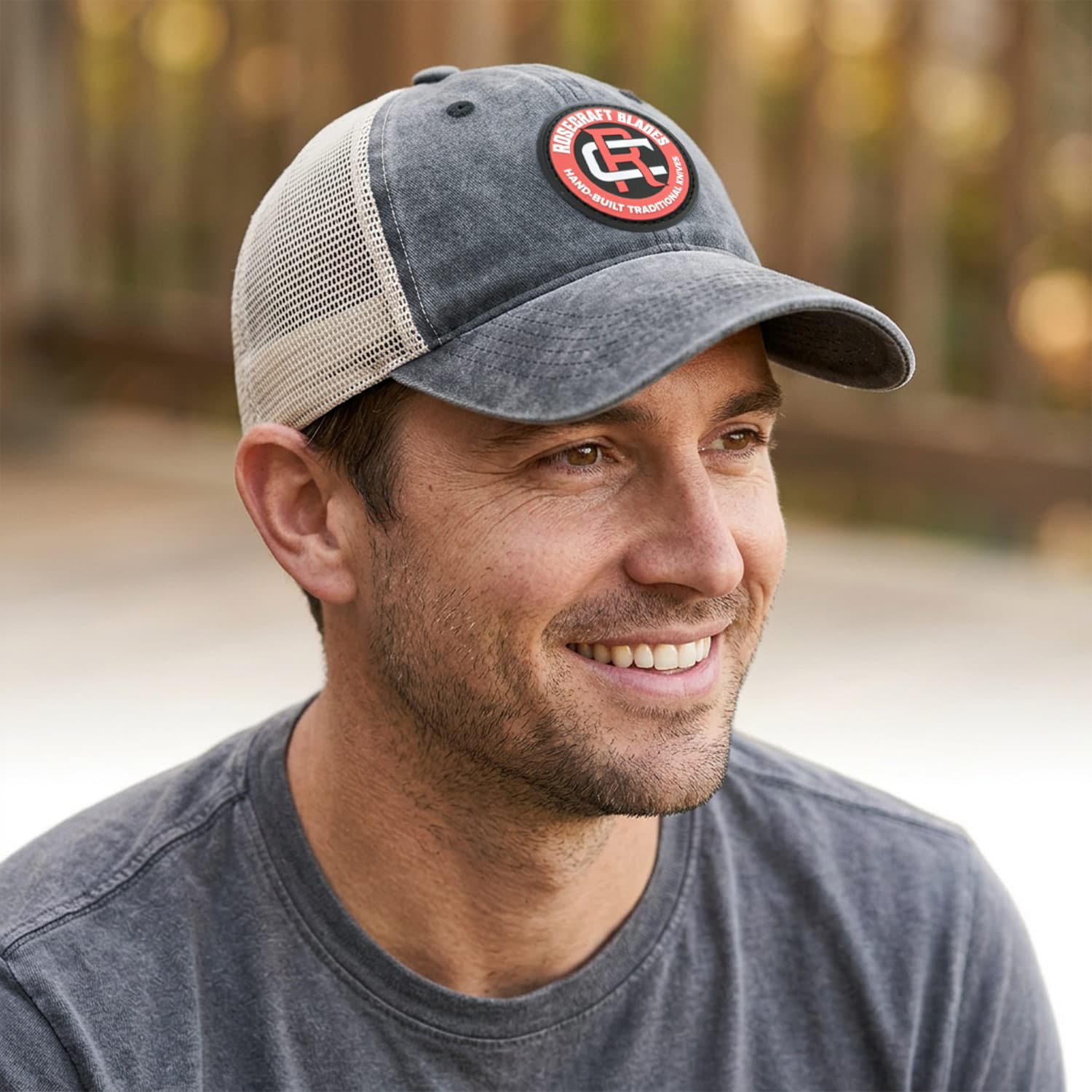 RoseCraft Fitted Cotton Trucker Cap RCXH004 - thumbnail 4