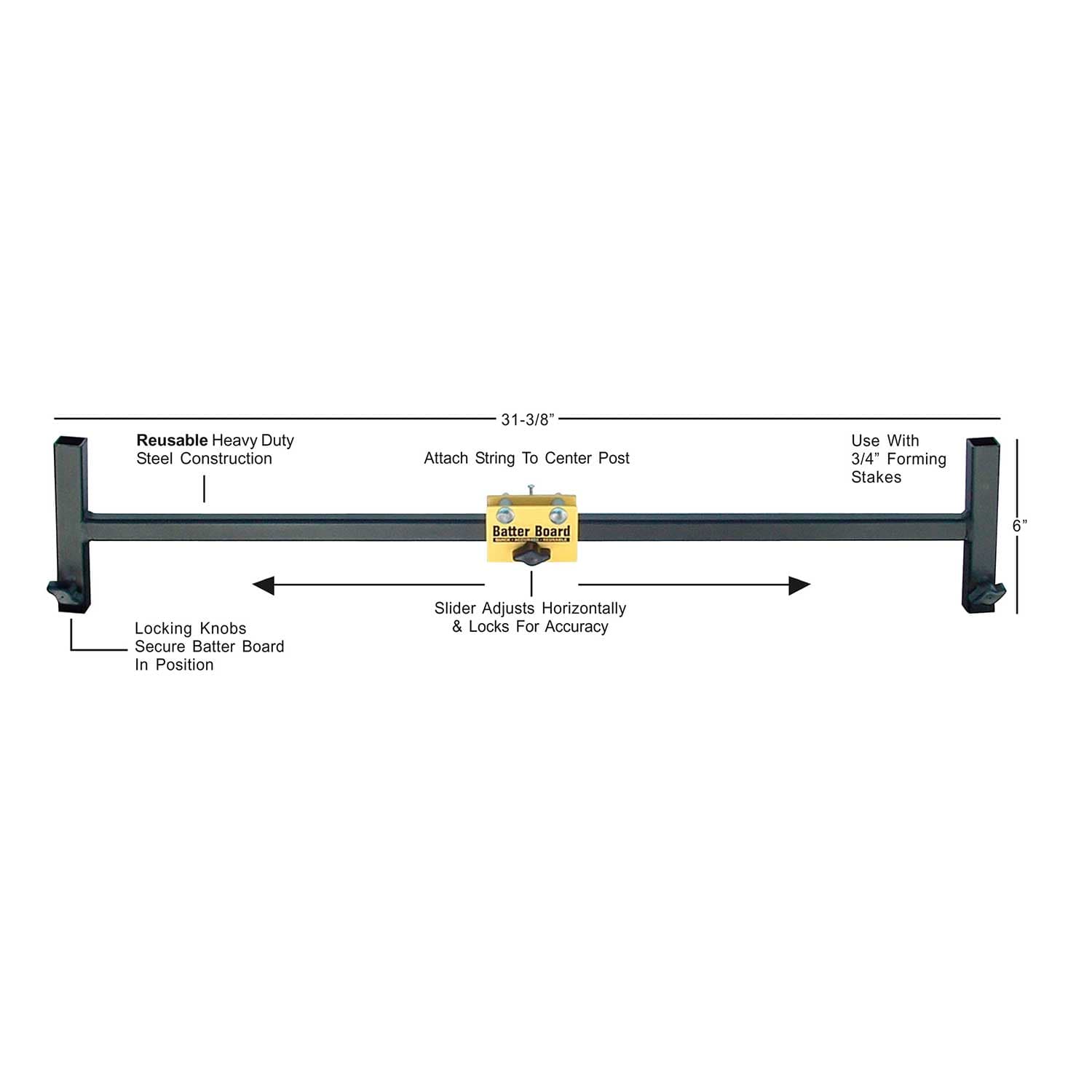 Model 4008 Batter Boards–Set of 8