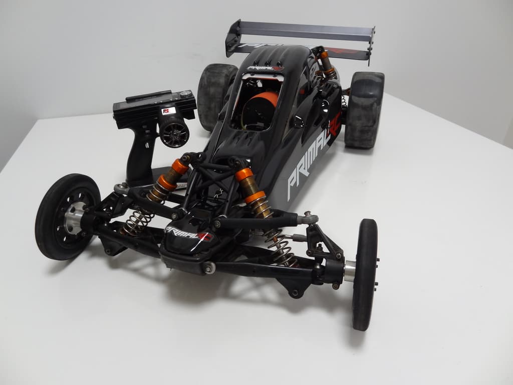 *USED* *CUSTOM* 1/5 Rovan 305A Gas DRAG Buggy Ready To Run RTR 30.5cc HPI Baja 5B Compatible