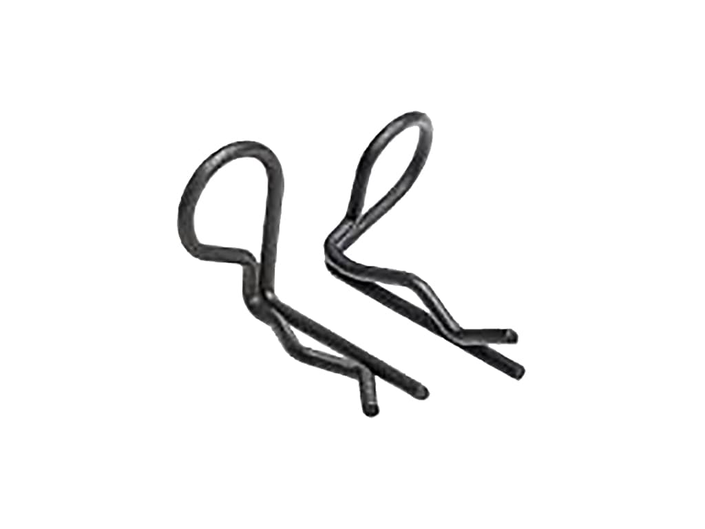 Angle body mounting clips (10) Small (for most 1/10 scale vehicles or smaller)
