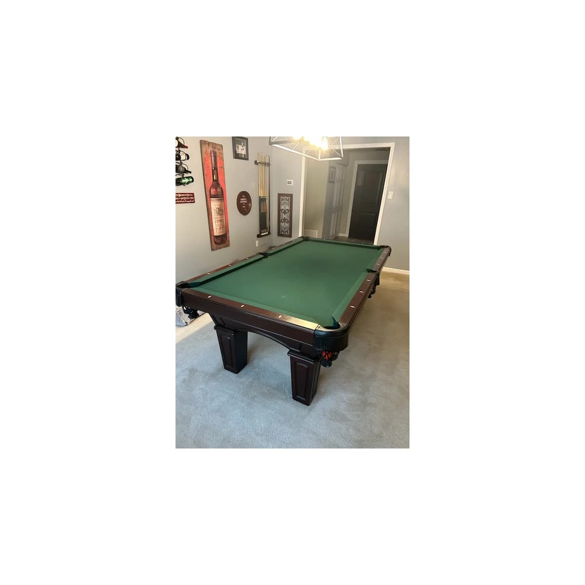 7′ Gently Used Olhausen Pool Table – SOLD