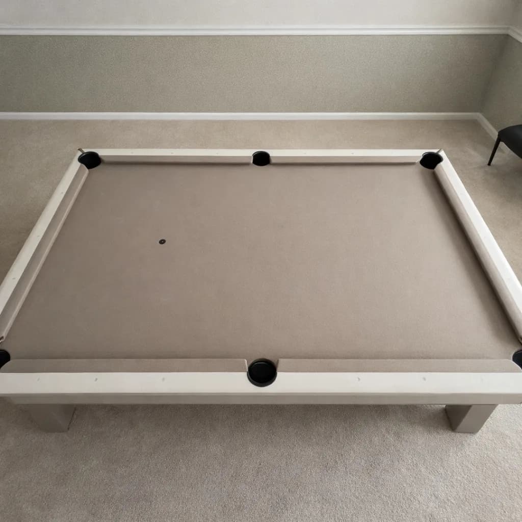 8′ Gently Used Silverthorne Pool Table – Made in America - thumbnail 2