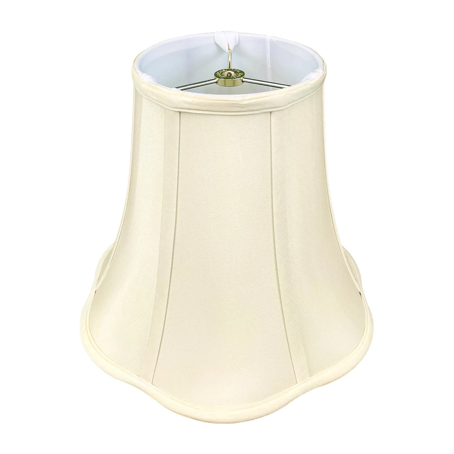 Bottom Outside Scallop Bell Lamp Shade