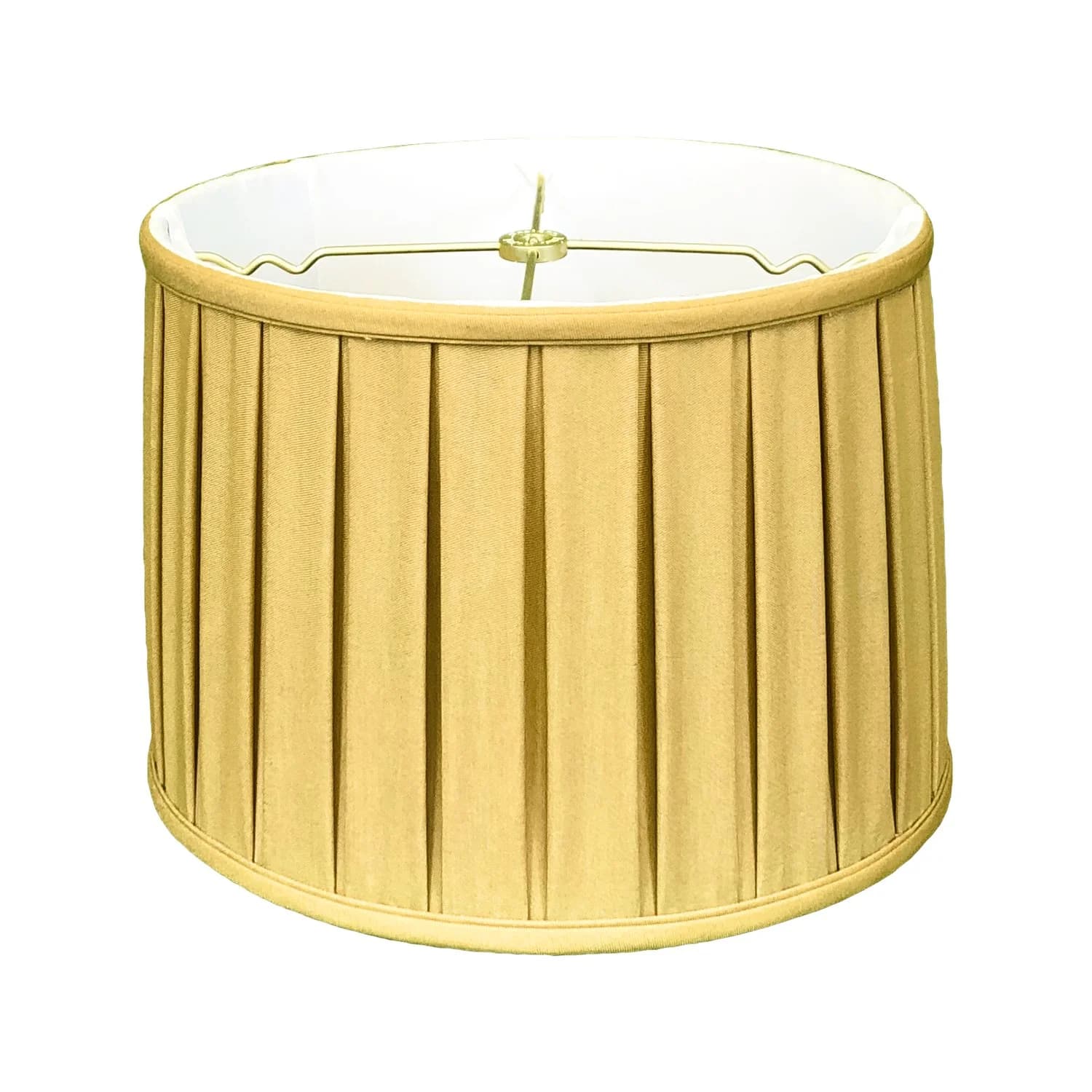 Shallow Drum English Box Pleat Lamp Shade
