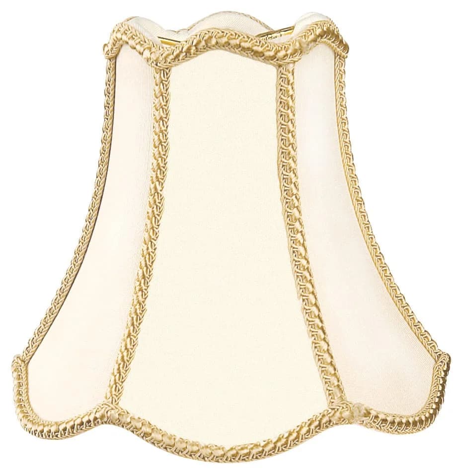 Royal Designs, Inc. Decorative Trim Scallop Bell Chandelier Basic Shade 2.5 x 5 x 4.5