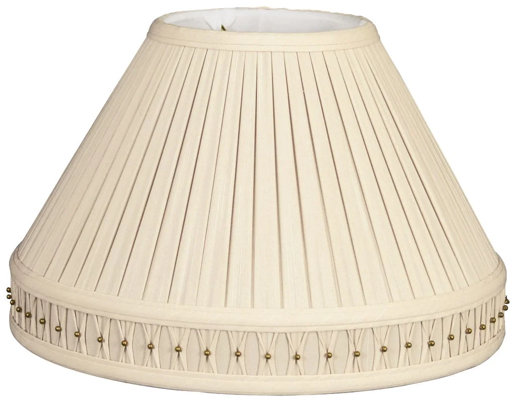 Empire Pleated Bottom Gallery Designer Lamp Shade