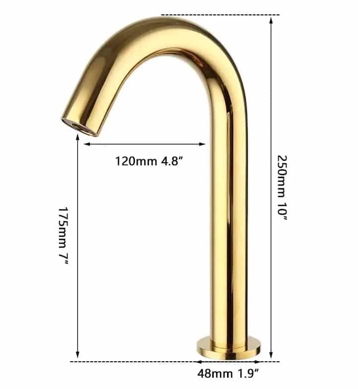 LuxeTouch Gold Touch-Free Sensor Faucet - thumbnail 5