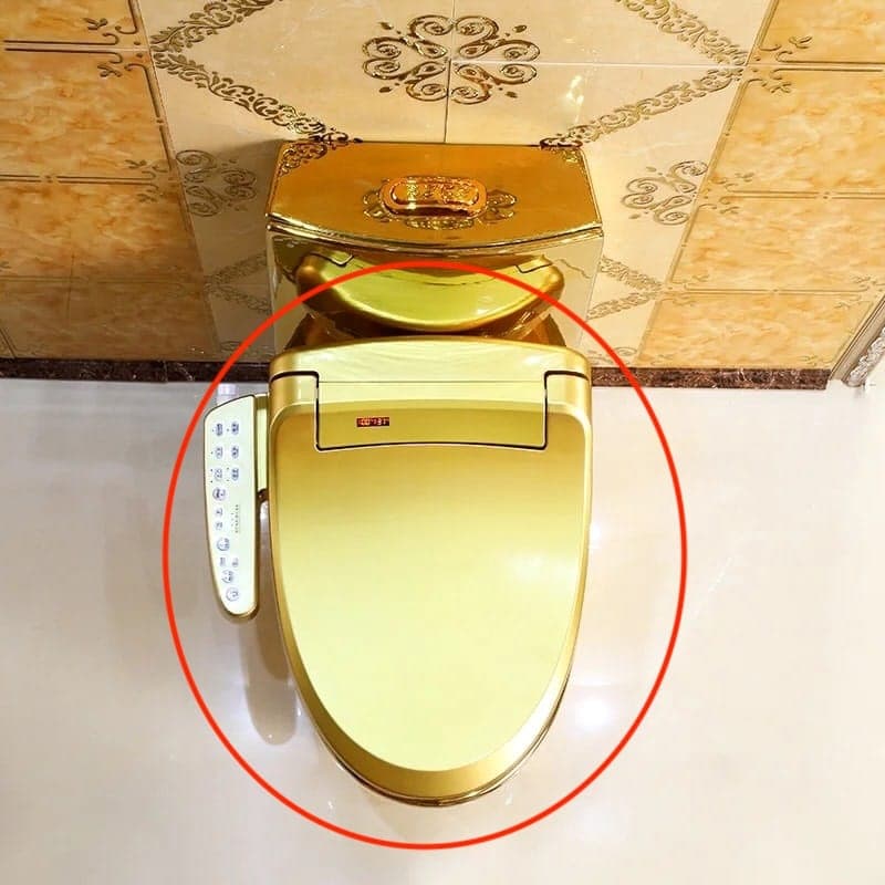 Gold Smart Bidet Toilet Seat - thumbnail 2