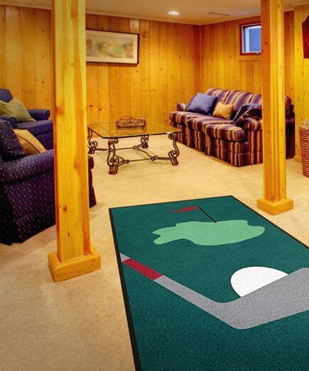Custom Golf Logo Rug