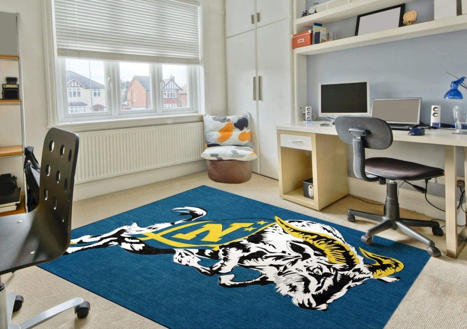Naval Academy Midshipmen Logo Rug - thumbnail 2