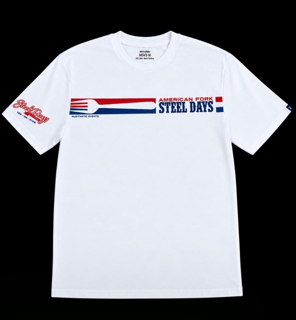 Steel Days 2025 race shirt