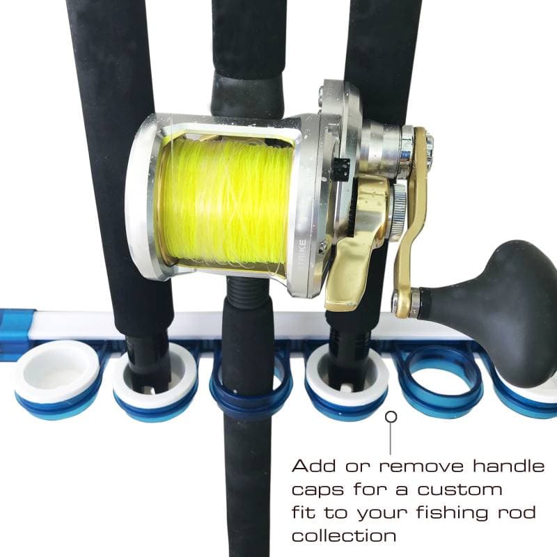 All-Weather 8-Rod ABS Wall or Ceiling Fishing Rod Rack - thumbnail 5