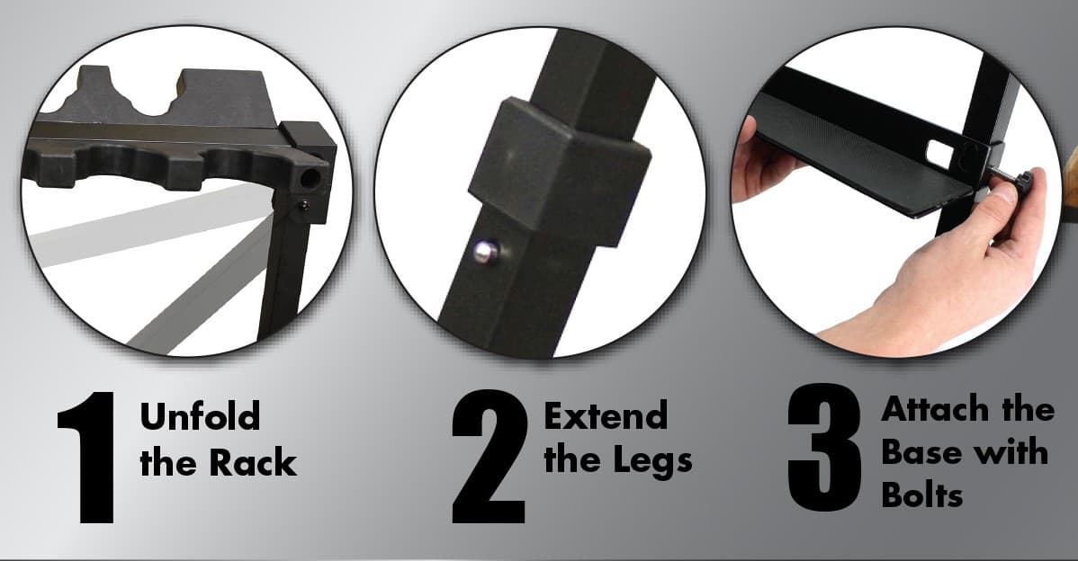 Fold & Go 10-Gun Stand - thumbnail 7