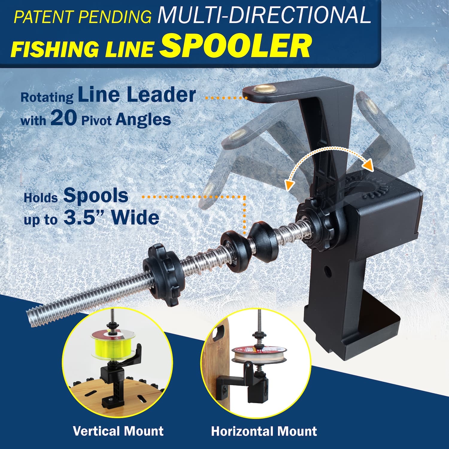 Rolling 16-Rod Fishing Rod Storage Rack for Garage - thumbnail 5
