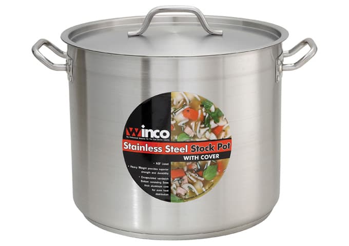 40qt. Stock Pot with Cover