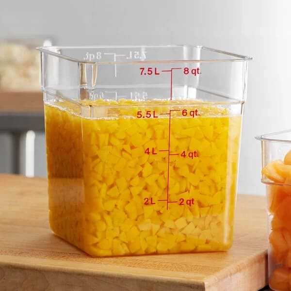 8qt. Square Container - thumbnail 2