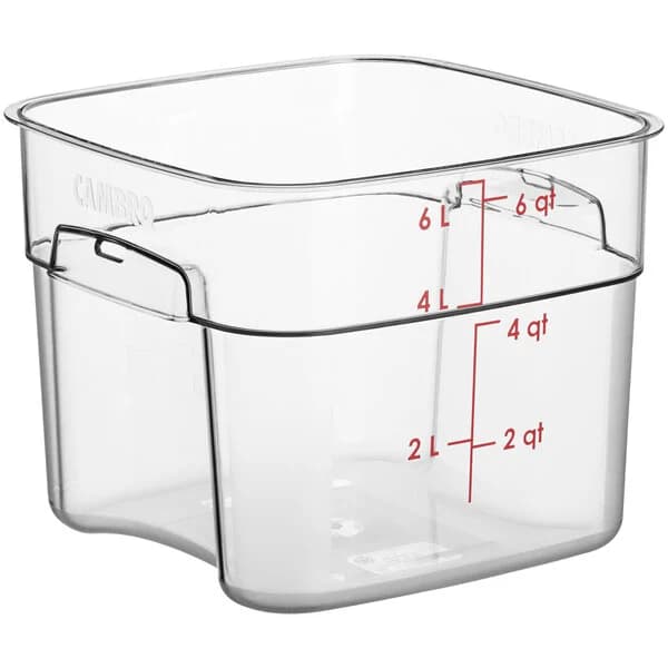 6qt. Square Container