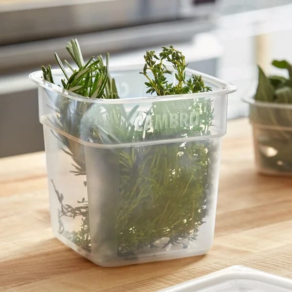 1qt. Square Container - thumbnail 2