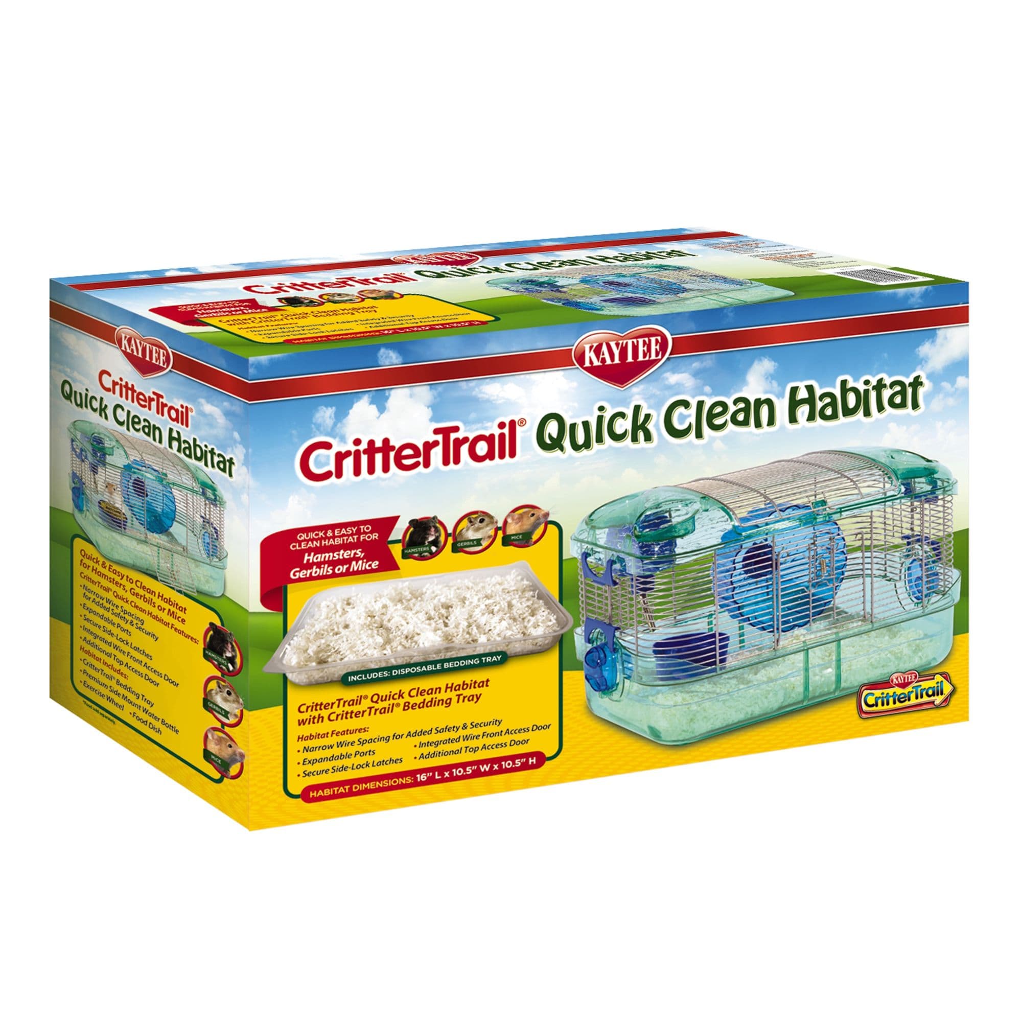 KAYTEE® CritterTrail Quick Clean Habitat - Hamster Cage