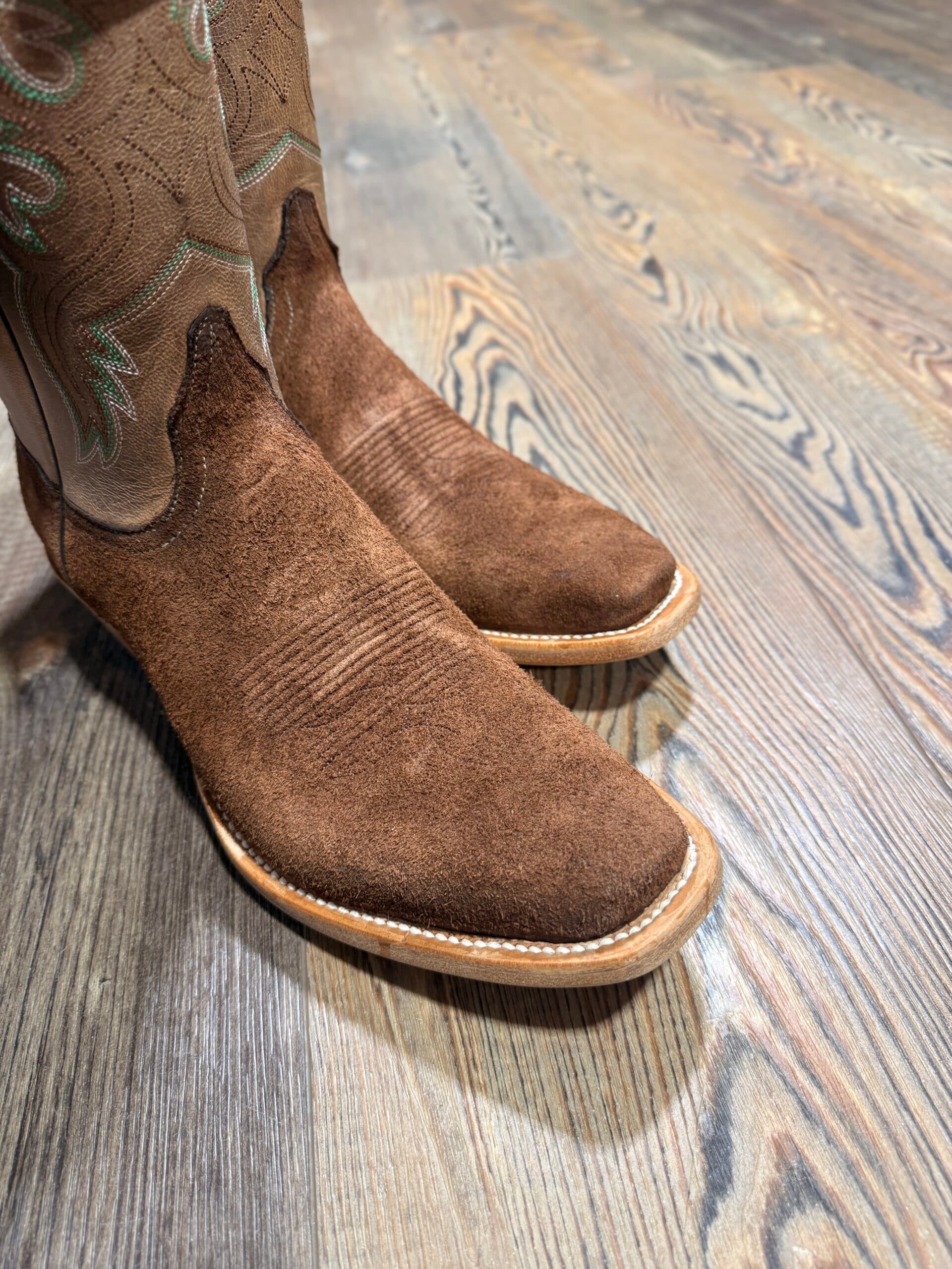 Black Jack Men’s Brown Ranch Hand Rough-Out Boot - thumbnail 2