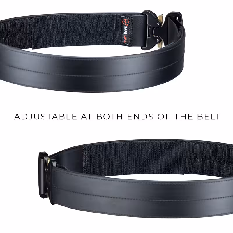 Plain Leather Finish Duty Belt - thumbnail 5