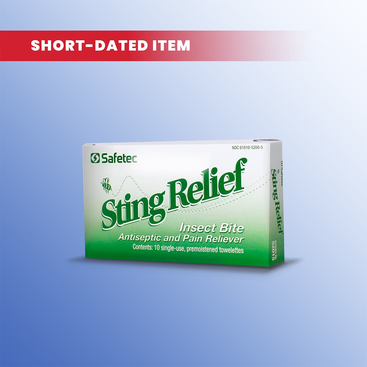 Sting Relief Wipes – 10 ct.