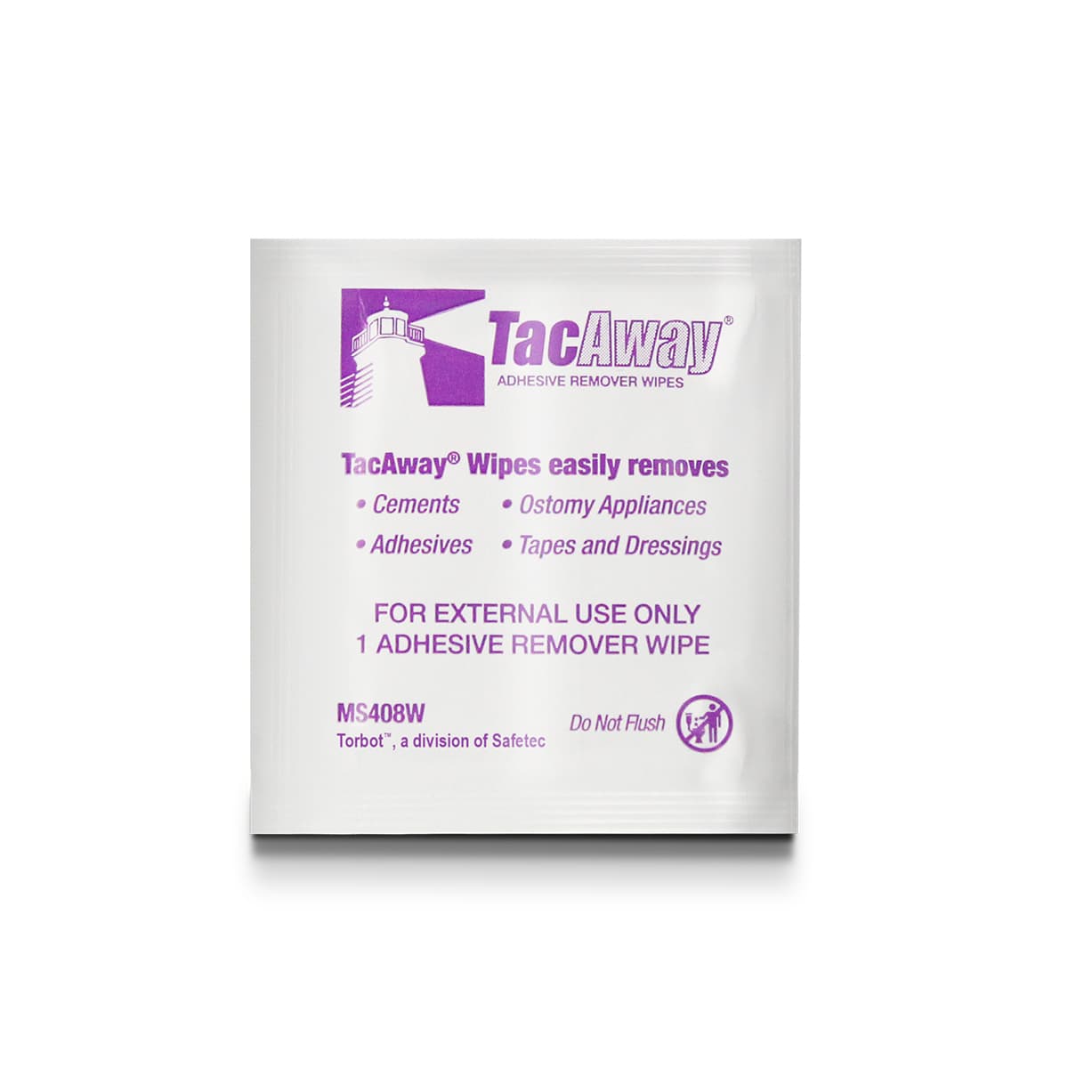 Torbot® TacAway® Adhesive Remover Wipe - thumbnail 3
