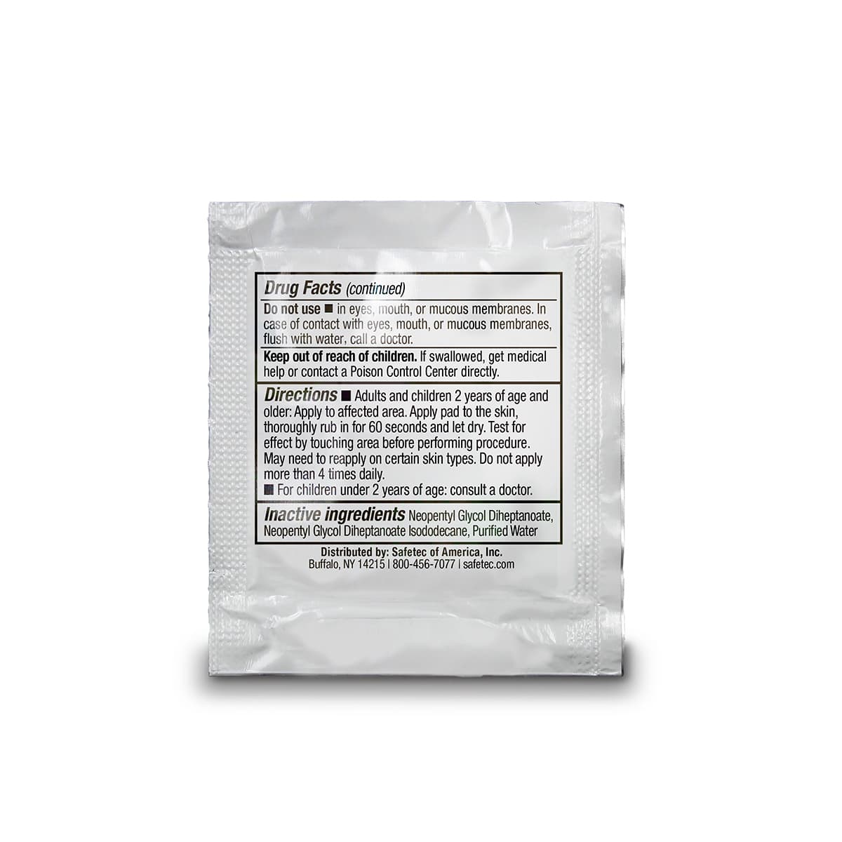 NumStat® Antiseptic & Pain Relieving Prep Pads - thumbnail 3