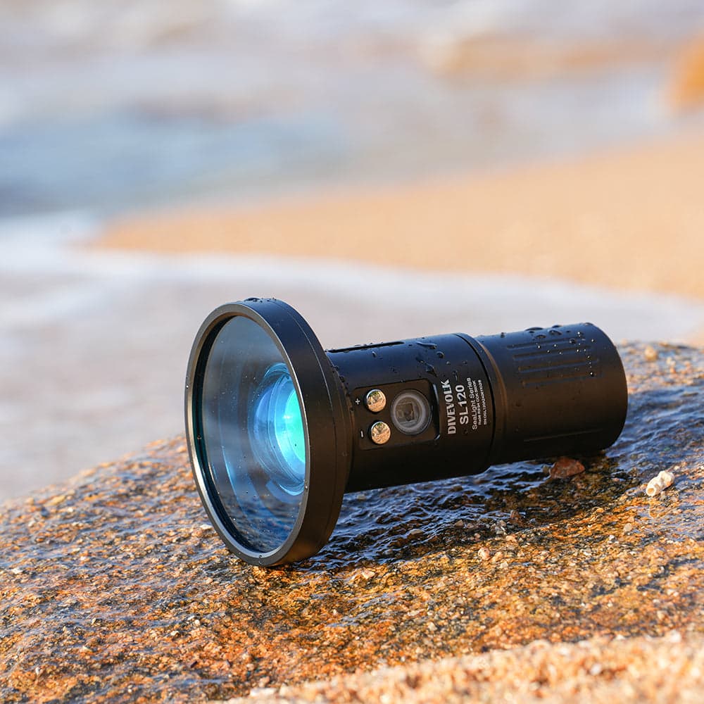 Ambient blue light filter for SL50/SL120  professional underwater video light - thumbnail 2