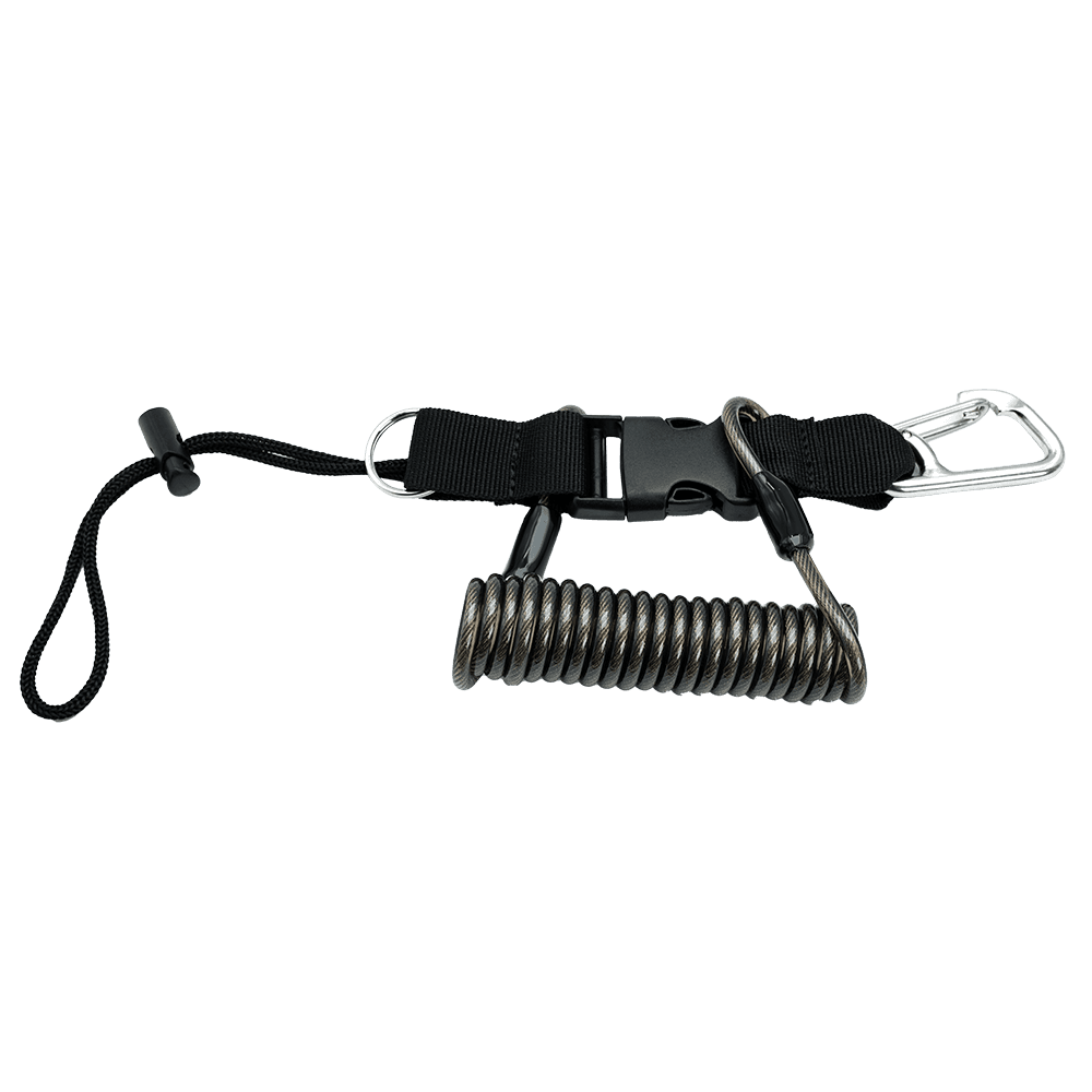 Diving Equipment Coil Lanyard for Seatouch 4 Max underwater housing, safeguard your underwater photography equipment
