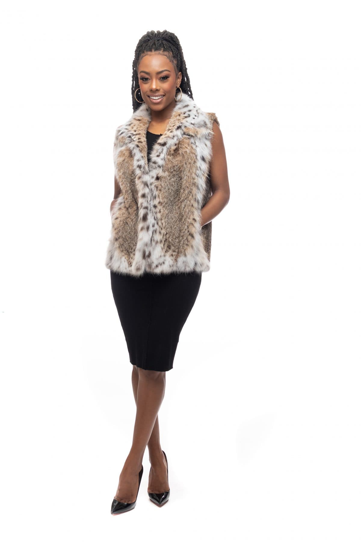 Lynx Vest with Lynx Collar - thumbnail 2