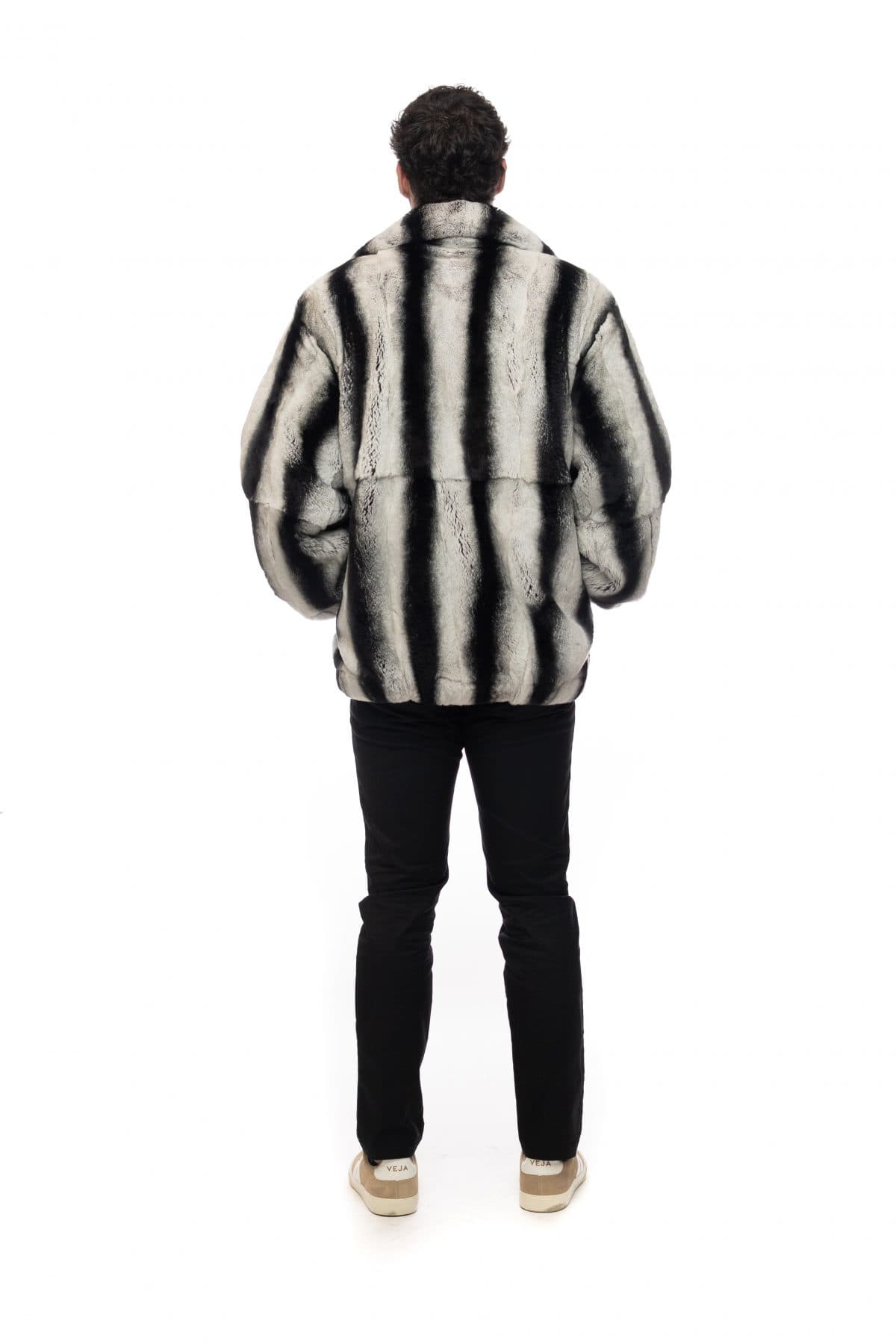Men’s Rex Rabbit Bomber Jacket - thumbnail 3