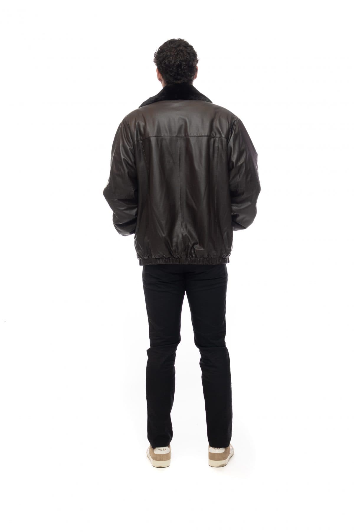 Men’s Mink Reversible Jacket - thumbnail 3