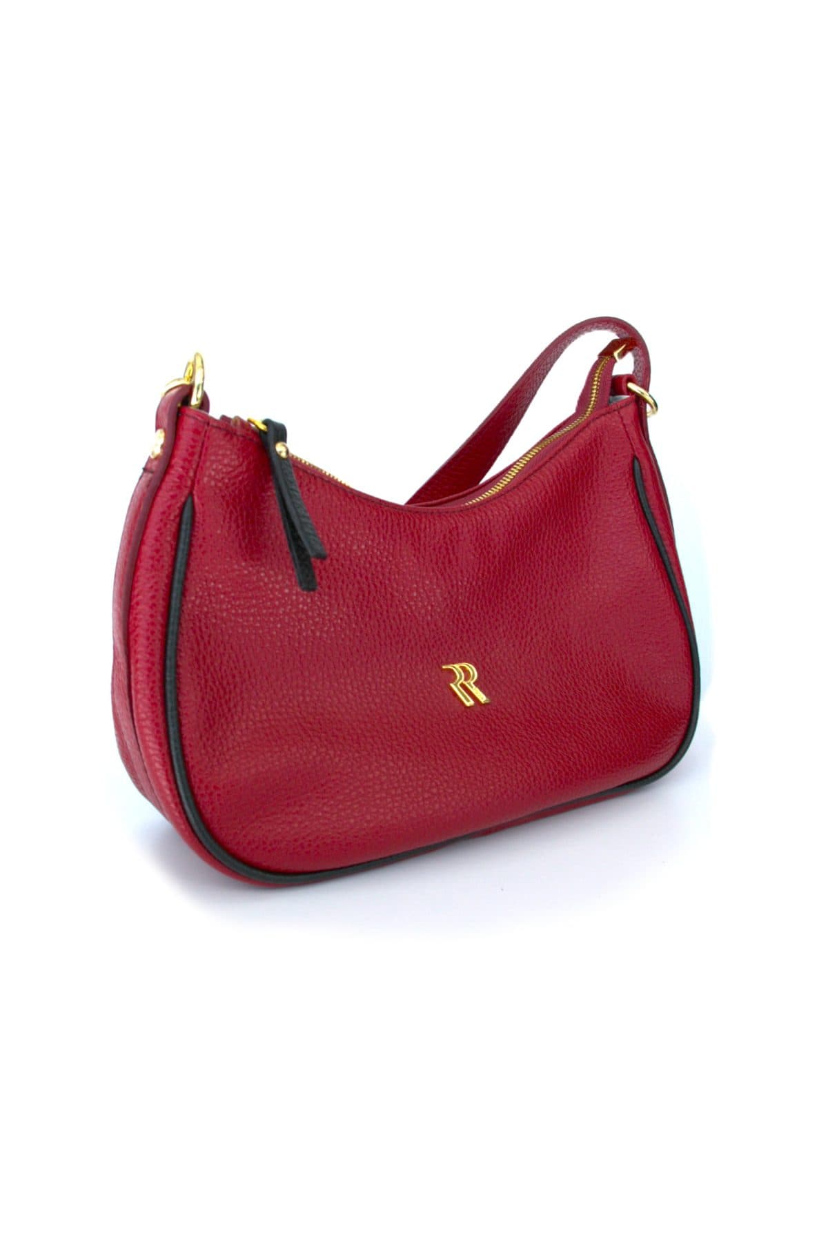 Red Italian Leather Handbag