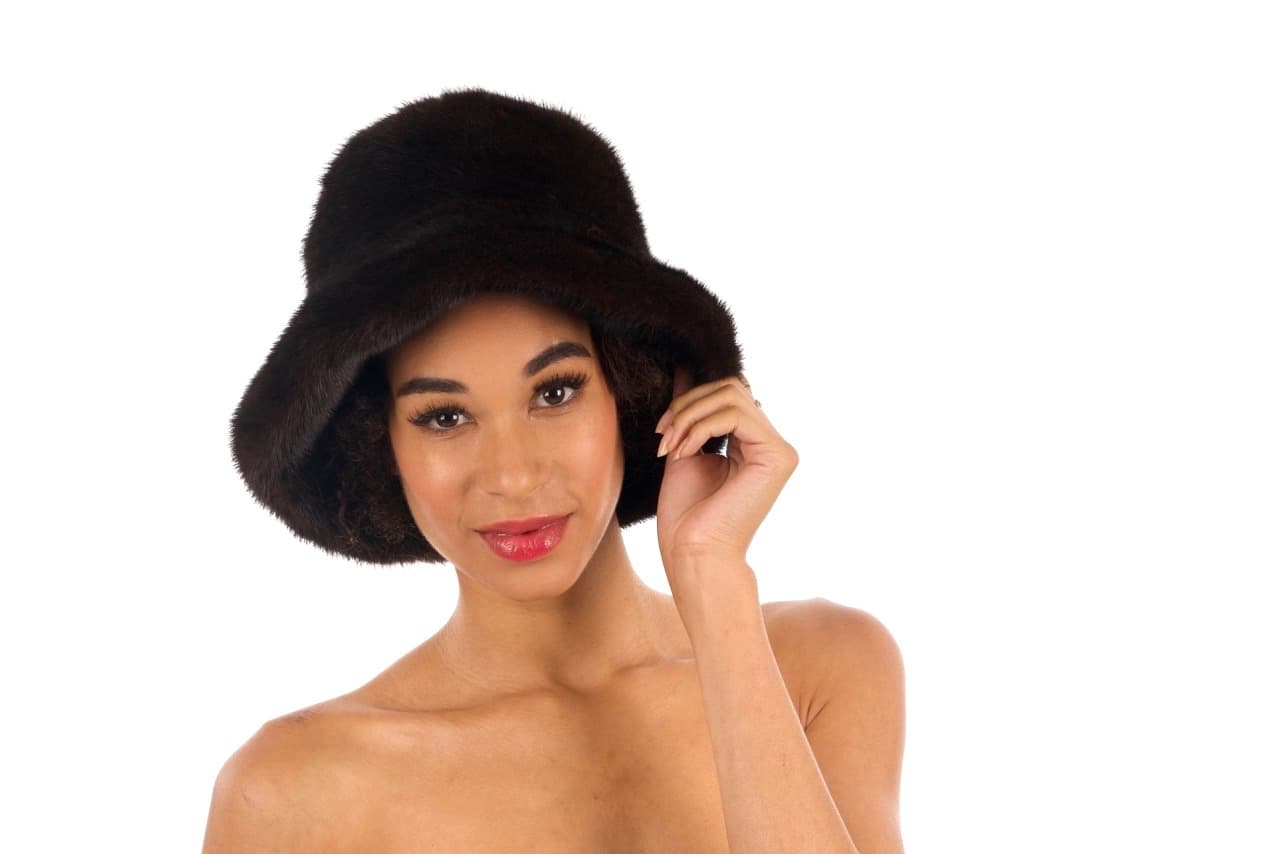 Mahogany Mink Hat