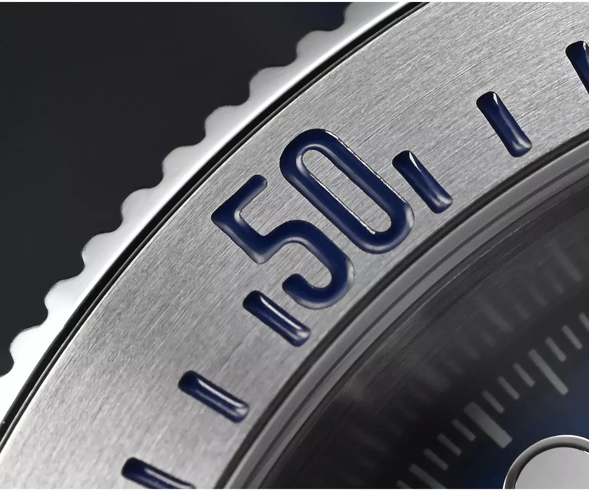 San Martin New SN044-G-B 38.8mm NH35 Original Design Upgrade Diver Watch Sunburst Enamel Dial Automatic Mechanical Waterproof 200m - thumbnail 6