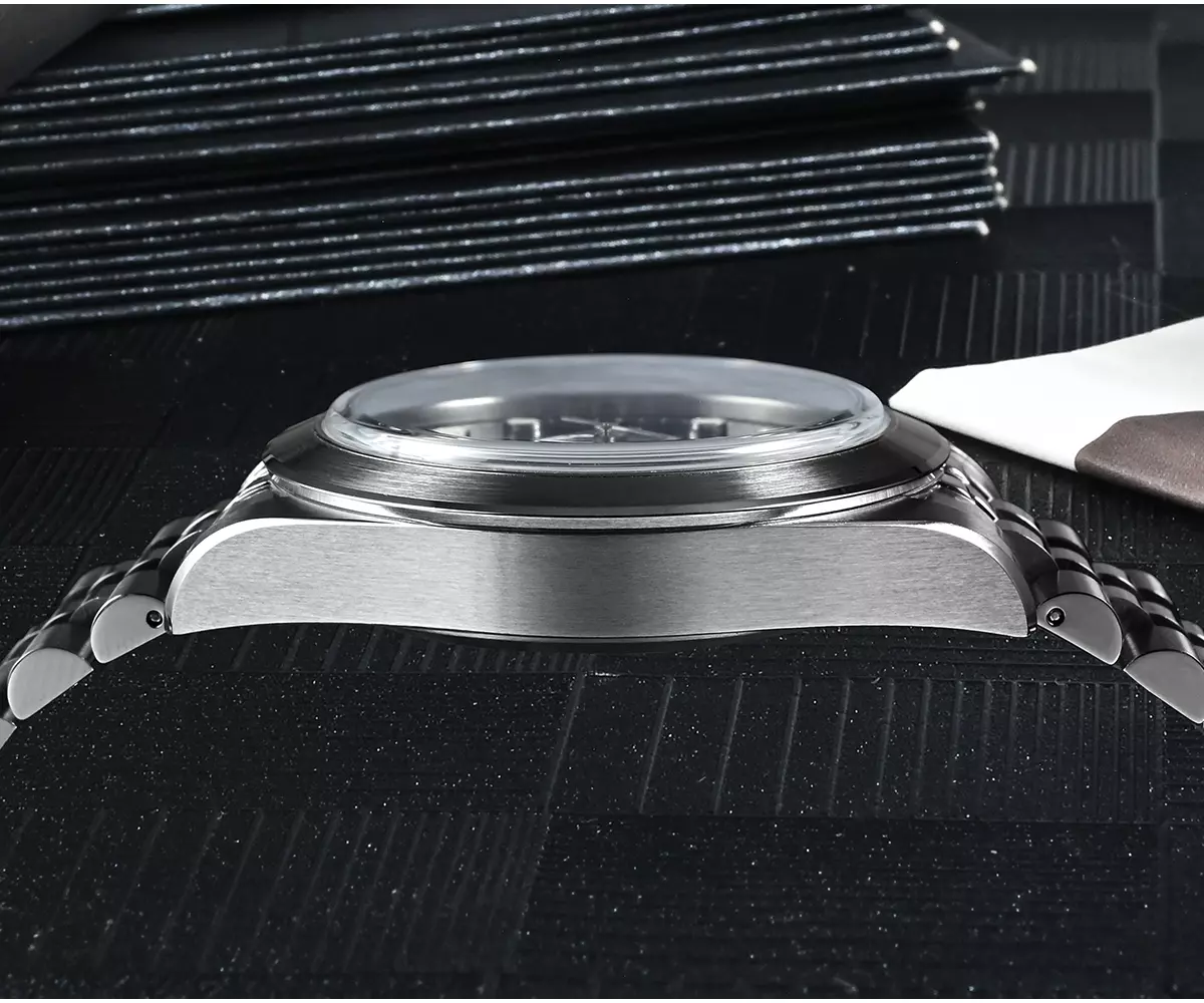 San Martin New SN0053-G2 39mm Diver Watch NH35 Automatic Mechanical Sapphire blue/purple/gray gradient dial - thumbnail 10