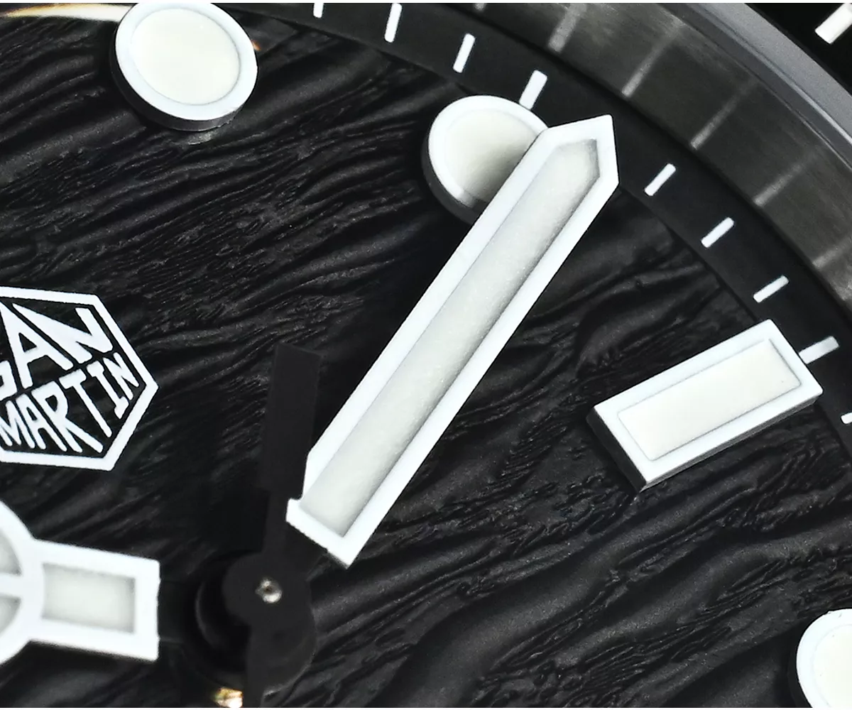 San Martin New SN0126-GL 42mm Diver Watch 600M waterproof Mercedes Hands Miyota 90S5 Automatic Mechanical Sapphire BGW-X1 Lume Gradient Dial helium valve - thumbnail 4