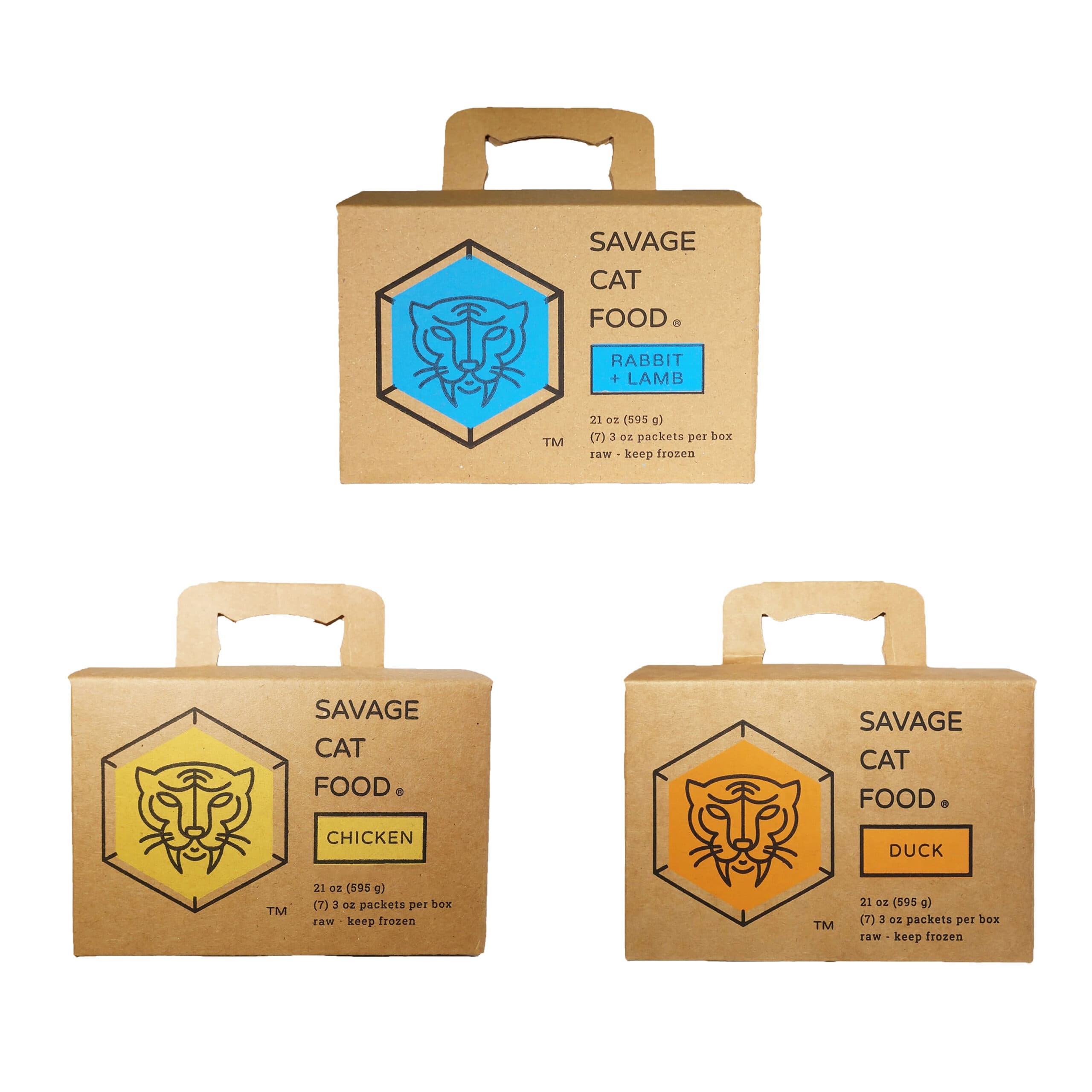 Variety Pack – 3 Raw Boxes